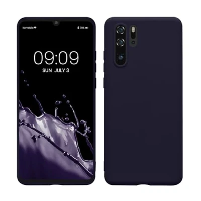 Afbeelding van kwmobile telefoonhoesje geschikt voor Huawei P30 Pro Hoesje smartphone Back cover in deep ocean