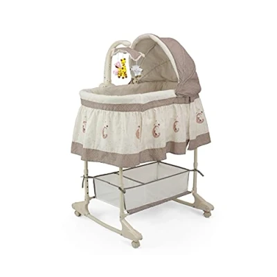 Afbeelding van Milly Mally Wieg met afstandsbediening, 3 in 1 schommelbed Sweet Melody matras