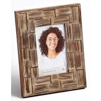 Afbeelding van Walther Design Liam Fotolijst Fotoformaat 10 x 15 cm Donkerbruin