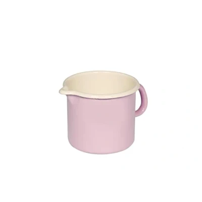 Afbeelding van Riess, 0040 006, snavelpot 12 1,0 l, klassiek bont/pastel, kleur roze, diameter cm, hoogte 11,5 inhoud liter, email