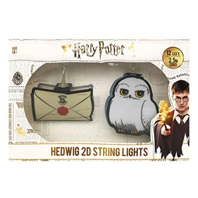 Image de Lumières 2D Lettre &amp; Hedwig Harry Potter
