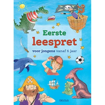 Afbeelding van Uitgeverij deltas eerste leespret voor jongens vanaf 6 jaar