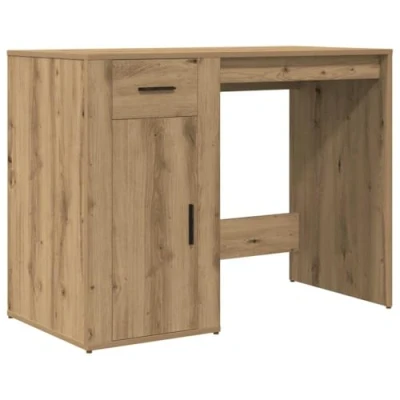 Image de vidaXL Bureau chêne artisanal 100x49x75 cm bois d&#039;ingénierie857100