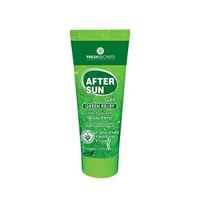 Afbeelding van Fresh Secrets Aftersun Green Relief 96% Aloe Vera 230ml