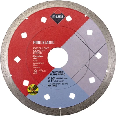 Afbeelding van Rubi Diamantschijf Slither 125 SUPERPRO x 22,2 mm