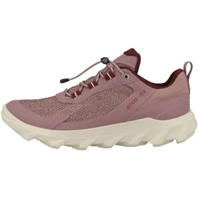 Afbeelding van ECCO Sneakers laag, Dames, Maat: 39, Rosa dunkelrot Textiel