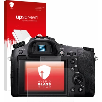 Afbeelding van upscreen Screenprotector voor Sony Cyber Shot DSC RX10 IV Folie Beschermfolie Beschermglas transparant