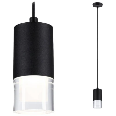 Afbeelding van Paulmann Kame 79997 LED hanglamp 9 W Zwart