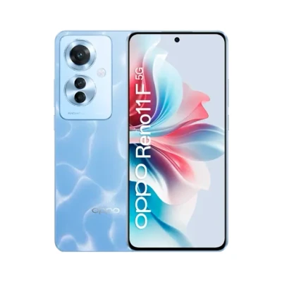 Image de OPPO Reno11 F 5G smartphone double SIM RAM 8 Go / Mémoire interne 256 microSD slot écran OEL 6.7&quot; 2412 x 1080 pixels (120 Hz) 3 caméras arrière 64 MP, 2 MP front camera 32 Bleu océan