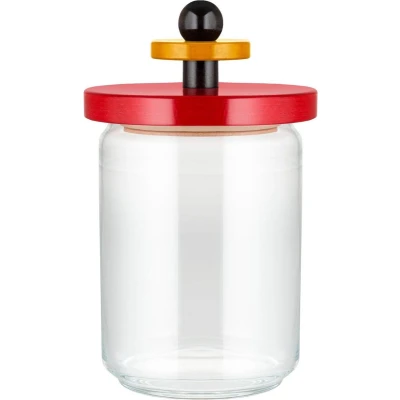 Afbeelding van Alessi Values Barattolo Voorraadpot 1 Liter Rood