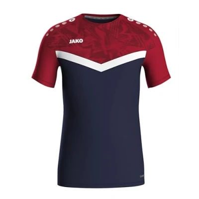 Afbeelding van JAKO T shirt Iconic marine/chillrood S / XXL