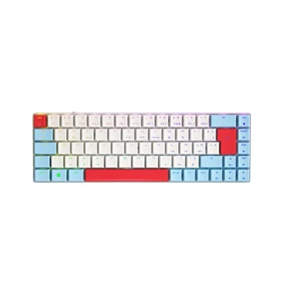 Image de Clavier gaming mécanique sans fil Azerty Cherry MX LP 2.1 Blanc
