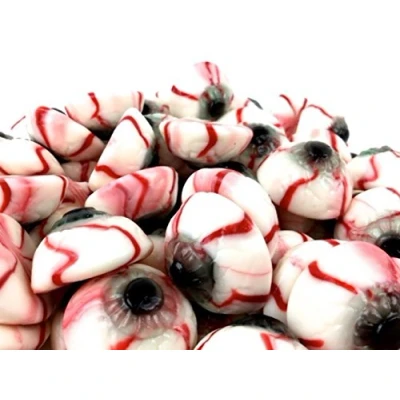 Afbeelding van Vidal snoep Jelly bloody eyes ogen 1kg Halloween