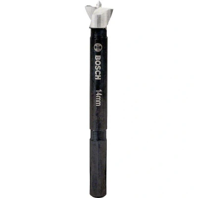 Image de BOSCH 2608577002 mèche à bois pour machine, diamètre de la tige 8 mm, dentée, 14 x 90 mm