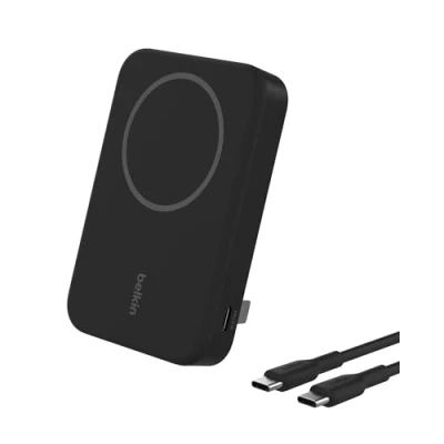 Image de Belkin Powerbank 10k Qi2 Magsafe Compatible Avec Kickstand Blanc (bpd008btwh)