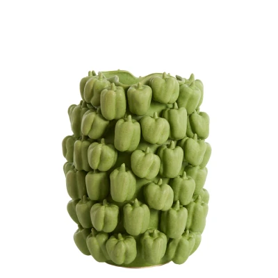 Afbeelding van Light &amp; Living Vaas BELLPEPPER 35x33x47cm Groen