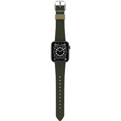 Afbeelding van OtterBox Symmetry cactus leren bandje geschikt voor Apple Watch in de maat 42 44 45 49mm (groen)