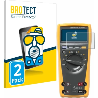 Afbeelding van BROTECT Screenprotector voor Fluke 179 multimeter Folie Beschermfolie matte (2 Stuks)
