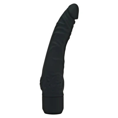 Afbeelding van Zwarte Krachtige Siliconen Vibrator