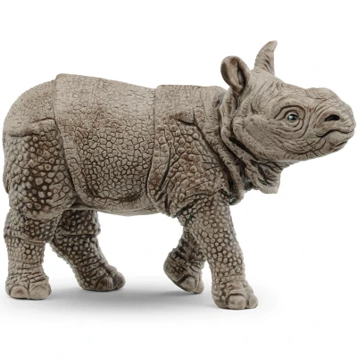 Afbeelding van Schleich wild life indisch neushoornkalf 7,5 cm