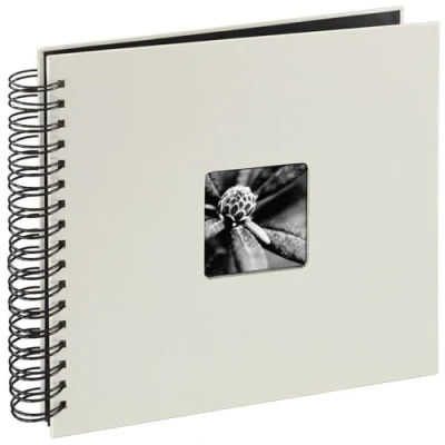 Afbeelding van Hama Spiraalalbum Fine Art 28 X 24 Cm 50 Zwarte Pagina&amp;Apos;S Krijt