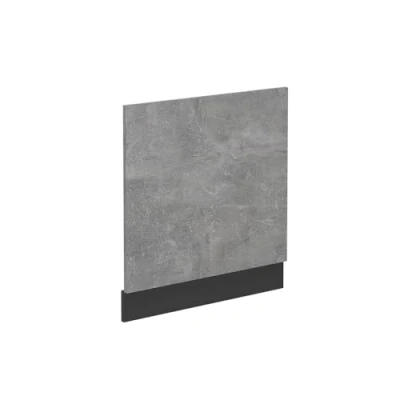 Afbeelding van Vicco Voorpaneel vaatwasser R Line, Beton/Antraciet, 60 cm zonder werkblad