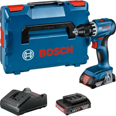 Afbeelding van Bosch Professional GSR 18V 45 Accu Schroefboormachine 2.0Ah in L Boxx 06019K3203