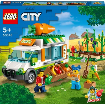 Afbeelding van LEGO City Farm Boerenmarkt wagen 60345