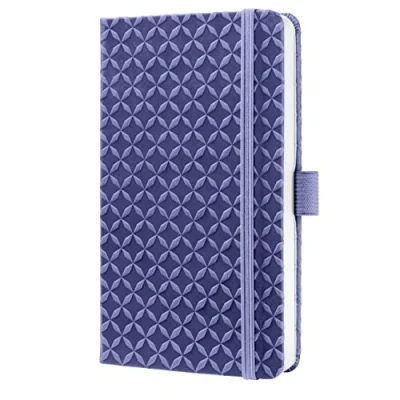 Afbeelding van Sigel notitieboek Jolie Flair A6 hardcover 174 pagina&#039;s lijn 80 grams papier Dark Purple SI JN130