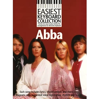 Afbeelding van Easiest Keyboard Collection Abba Melody