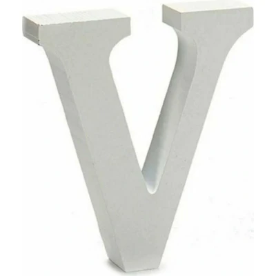 Afbeelding van Brief Pincello V Wit 2 x 11 cm (24 Stuks)