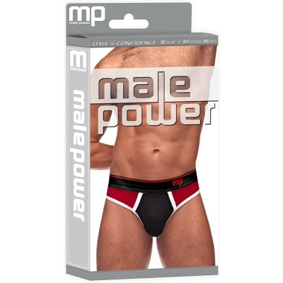 Afbeelding van Male Power Panel Thong black S/M