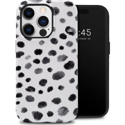 Afbeelding van Selencia Hoesje Geschikt voor iPhone 14 Pro Vivid Backcover Trendy Leopard