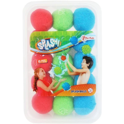 Afbeelding van Toi Toys Waterbombs Splashballen 5 Cm 15 Stuks