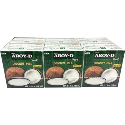 Afbeelding van Yoaxia® 6 flessen kokosmelk, kokosmelk en kleine geluksbrenger etui