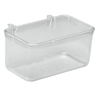 Afbeelding van Ferplast Voerbakje Fpi 4510 Vogel Voerbak Drinkbak 10.3x6.8x5.1 cm Transparant