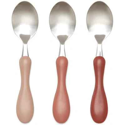 Afbeelding van Sebra kinderlepels blossom pink 3st