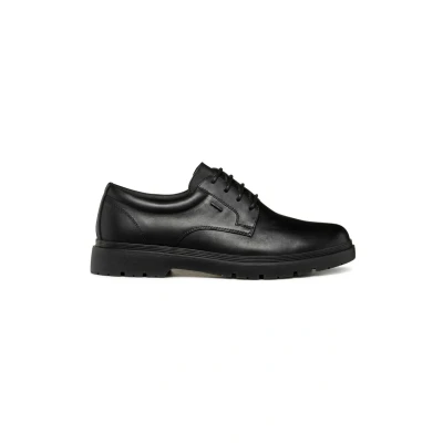 Afbeelding van Geox Spherica EC B ABX Veterschoenen, Heren, Maat: 41, Black Leer