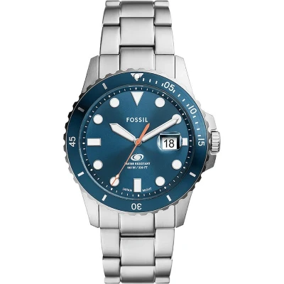 Afbeelding van Fossil Watch Horloge silvercoloured, Heren, Maat: One Size, Silver coloured