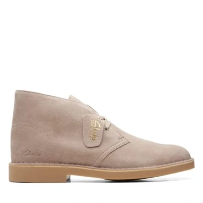 Image de Clarks Derby Desert Bt Evo pour homme, Suède sable, 45 EU