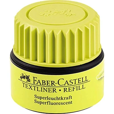 Afbeelding van Faber Castell 154907 markeerstift navulbaar, geel, voor Textliner 1543, 1546 en 1548