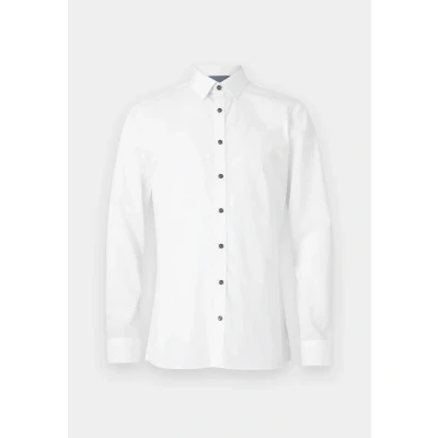 Afbeelding van Olymp No. Six NO.6 Super SLIM FIT Zakelijk overhemd, Heren, Maat: 46, Marine