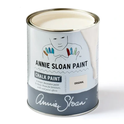 Afbeelding van Annie Sloan Original White krijtverf Gebroken Wit 1 Liter /