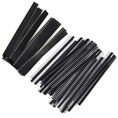 Afbeelding van FYSL 40 stuks 2,54 mm mannelijke en vrouwelijke connectoren voor Arduino Prototype Shield, 20 headers, headers