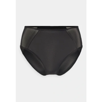 Afbeelding van Sloggi dames Soft ADAPT high waisted hipster met mesh in de kleur Zwart, maat: S