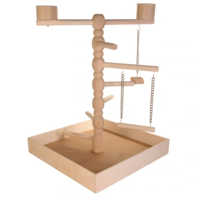 Afbeelding van Trixie Speelplaats Hout Voor Agapornis En Parkiet 41X41X55 CM