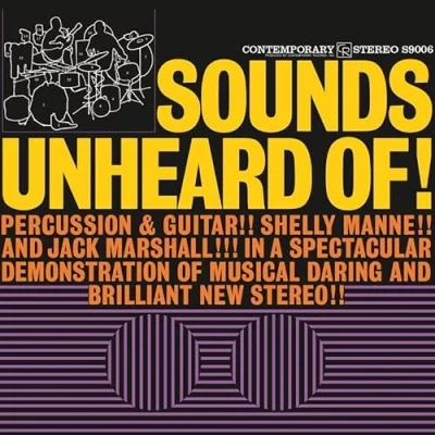 Afbeelding van Shelly &amp; Jack Marshall Manne Sounds Unheard of! (LP)