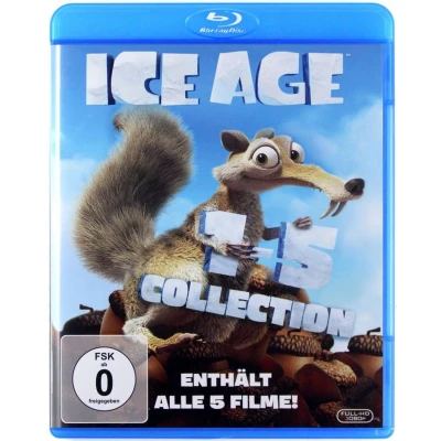 Afbeelding van Ice Age 1 5 Box Set/4 Blu ray