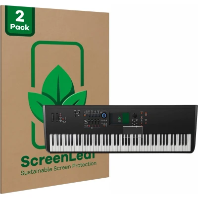 Afbeelding van ScreenLeaf Screenprotector voor Yamaha MODX8+ Duurzame schermbescherming Folie Beschermfolie transparant (2 Stuks)