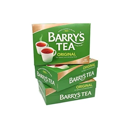 Afbeelding van Barry&#039;s Tea Originele mix van 80 theezakjes (3 stuks), verse thee in Ierland